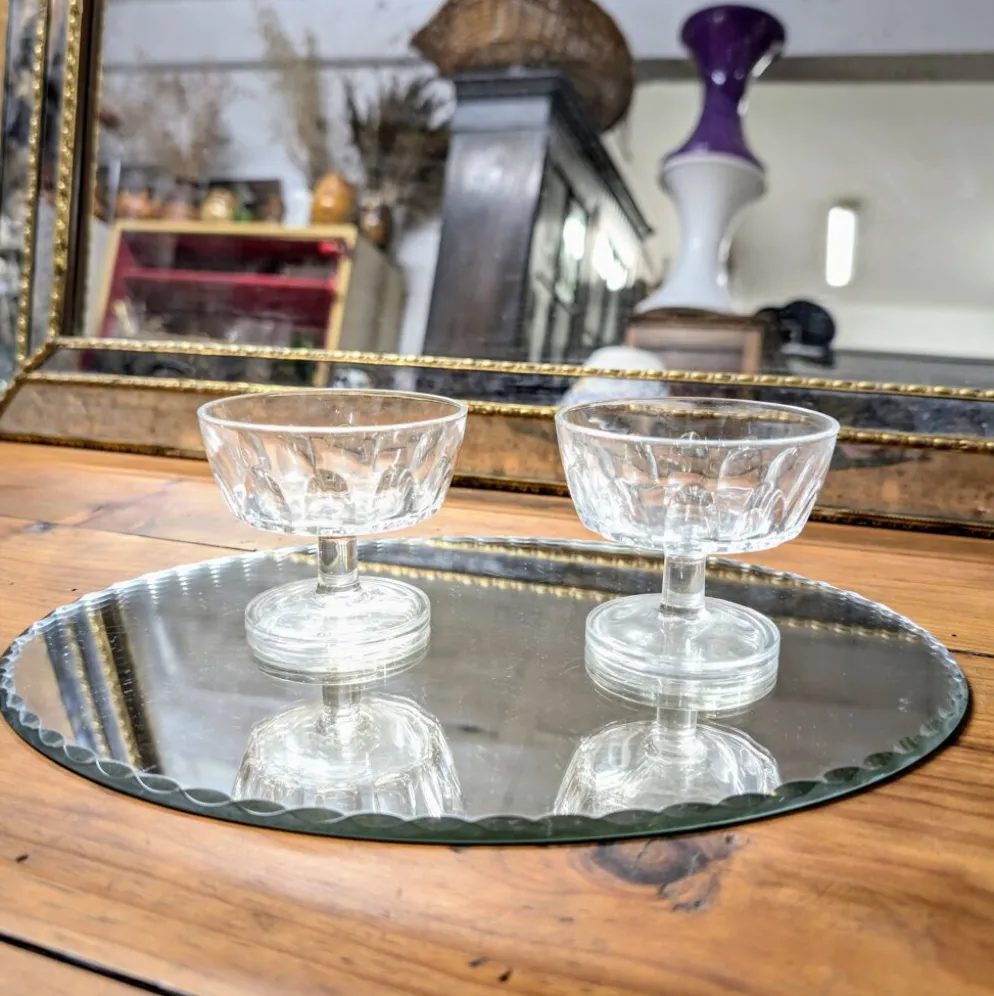 Miroir biseauté à poser