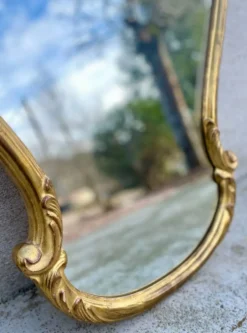 Miroir bois doré Vintage style Louis XV Mirror Baroque