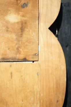 Miroir bois, grand miroir à poser ou mural, miroir vintage, miroir artisanal, décoration intérieur