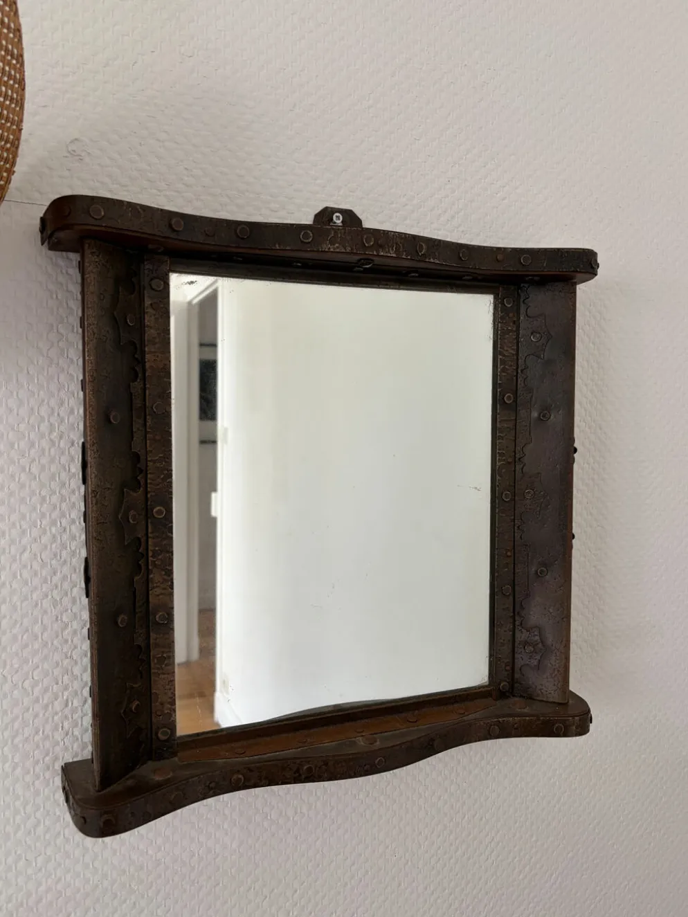 Miroir brutaliste années 1960