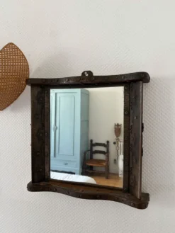 Miroir brutaliste années 1960