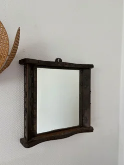Miroir brutaliste années 1960