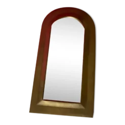 Miroir cadre laiton