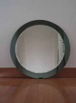 Miroir ciselé biseauté