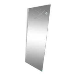 Miroir ciselé frères Marly bordeaux fabriqué en France 1950 1960
