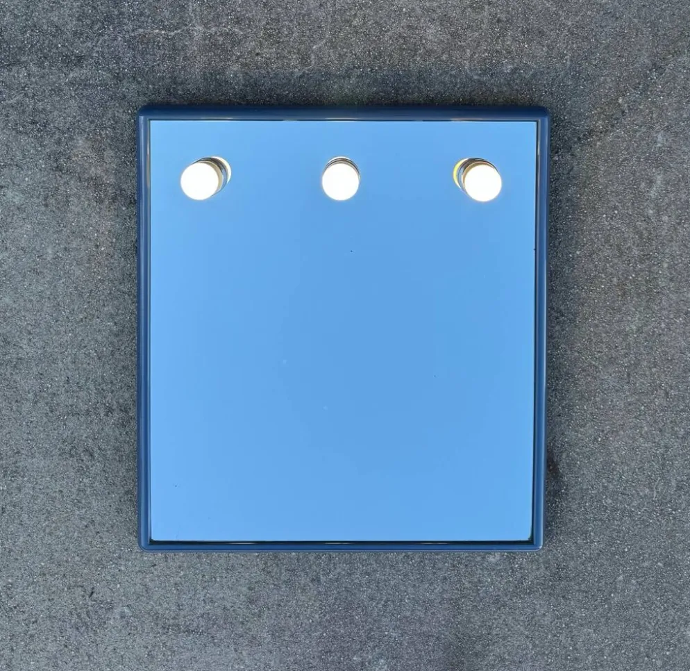 Miroir éclairant Gedy, Italie années 70