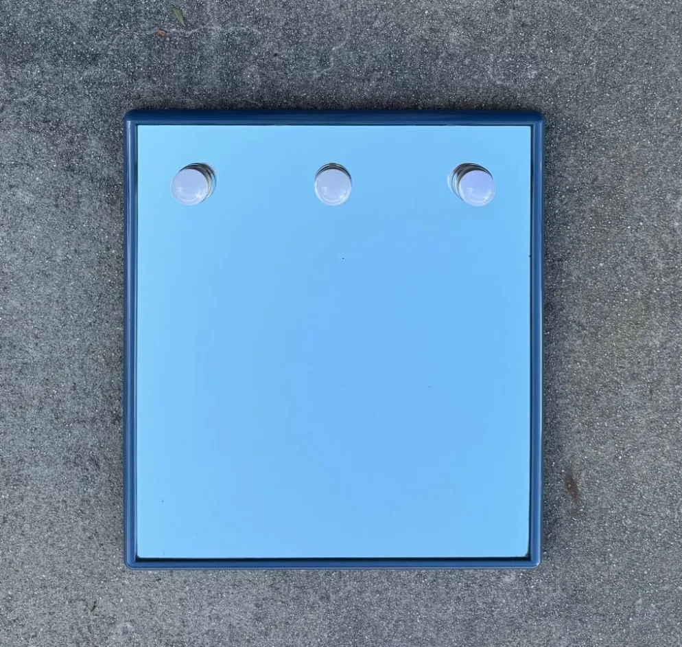 Miroir éclairant Gedy, Italie années 70