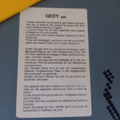 Miroir éclairé "Gedy"vintage