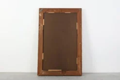 Miroir classique français avec des détails dorés, vers 1900