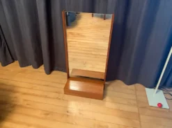 Miroir, coiffeuse murale années 1970 51x101cm