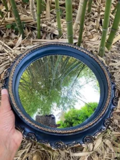 Miroir convexe dit miroir de sorcière