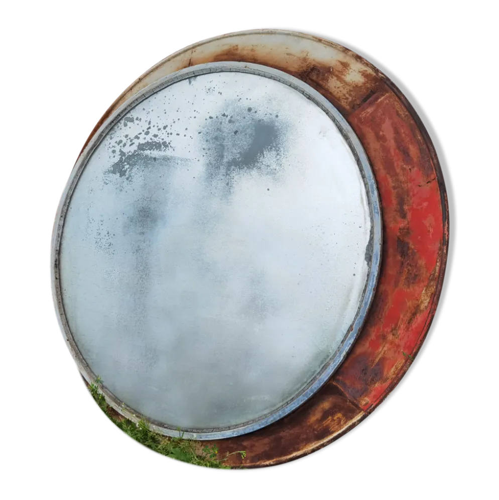 Miroir Convexe Industriel République Tchèque 1960