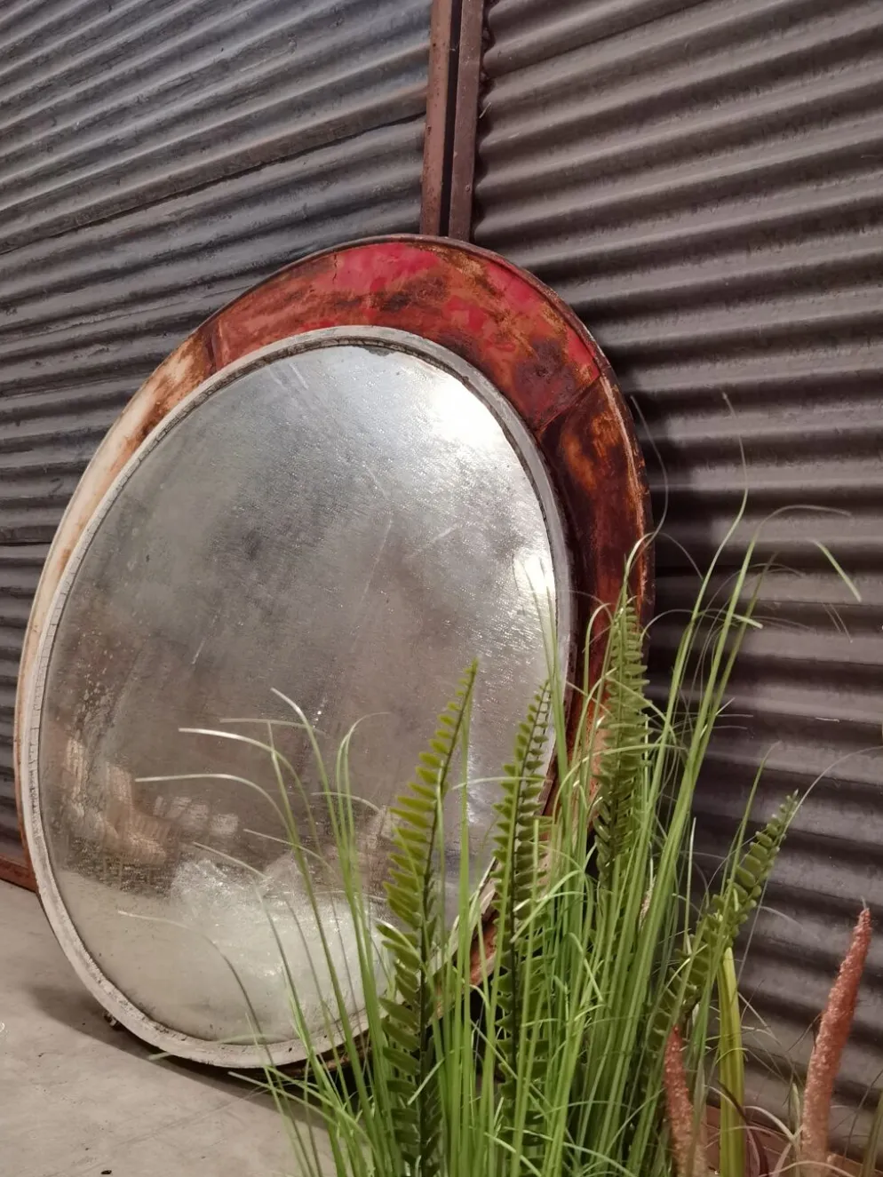 Miroir Convexe Industriel République Tchèque 1960