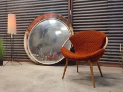 Miroir Convexe Industriel République Tchèque 1960
