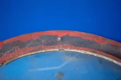 Miroir convexe tchèque industriel, années 1960 - 135cm