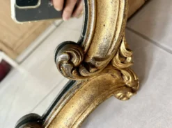 Miroir coquille style Louis XV H89cm