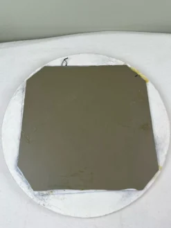 Miroir couronne de fleurs