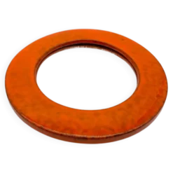 Miroir céramique glaçure « orange », 1960s