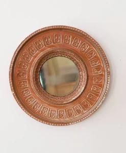 miroir céramique 70s