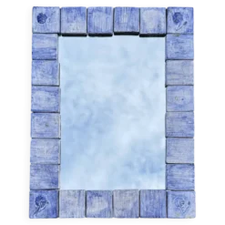 Miroir céramique Vallauris Almone années 70