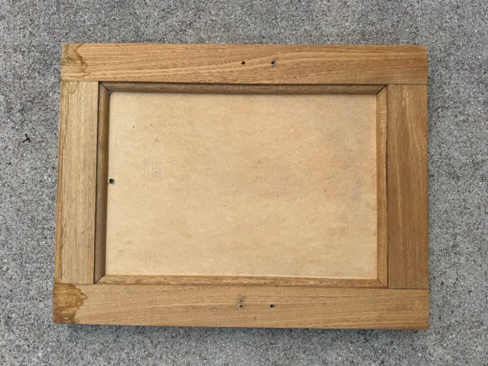 Miroir céramique Vallauris Almone années 70