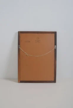 Miroir danois conçu par Kai Kristiansen pour Aksel Kjersgaard, années 1960.