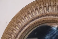 Miroir danois en ceramique 1960
