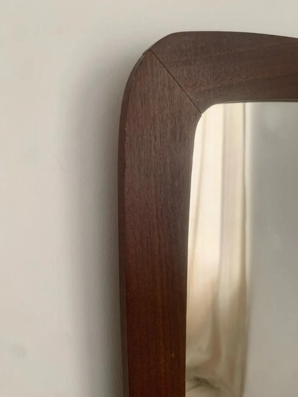 Miroir danois en teck