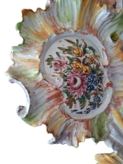 Miroir d'Art en Céramique Polychrome – Maria Pegoraro pour Ricc