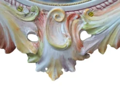 Miroir d'Art en Céramique Polychrome – Maria Pegoraro pour Ricc