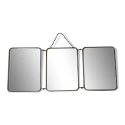 Miroir de barbier ancien