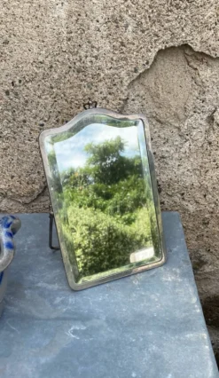 Miroir de barbier biseauté