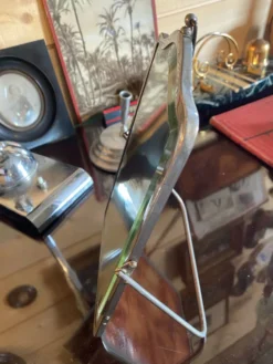 Miroir de barbier biseauté