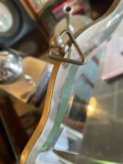 Miroir de barbier biseauté
