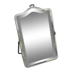 Miroir de barbier biseauté