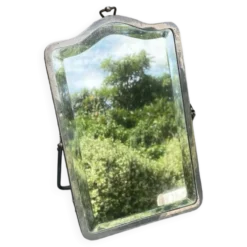 Miroir de barbier biseauté