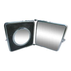 Miroir de barbier diptyque 1 face grossissant