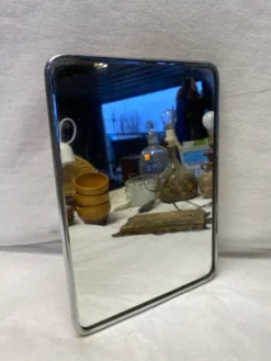 Miroir de barbier en métal 24x18m