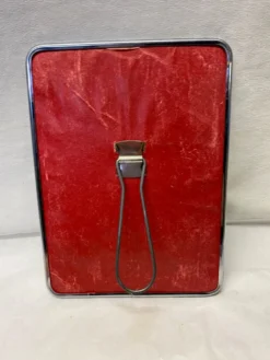 Miroir de barbier en métal 24x18m