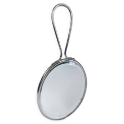 Miroir de barbier à main