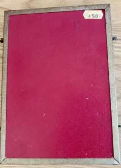 Miroir de barbier triptyque