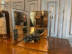Miroir de coiffeur 3 volets vintage