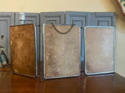 Miroir de coiffeur 3 volets vintage