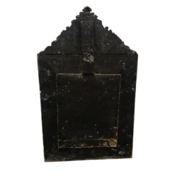Miroir de coussin français richement décoré du début du 19e siècle