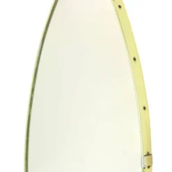 Miroir de forme libre moderne du milieu du siècle, style rockabilly des années 50