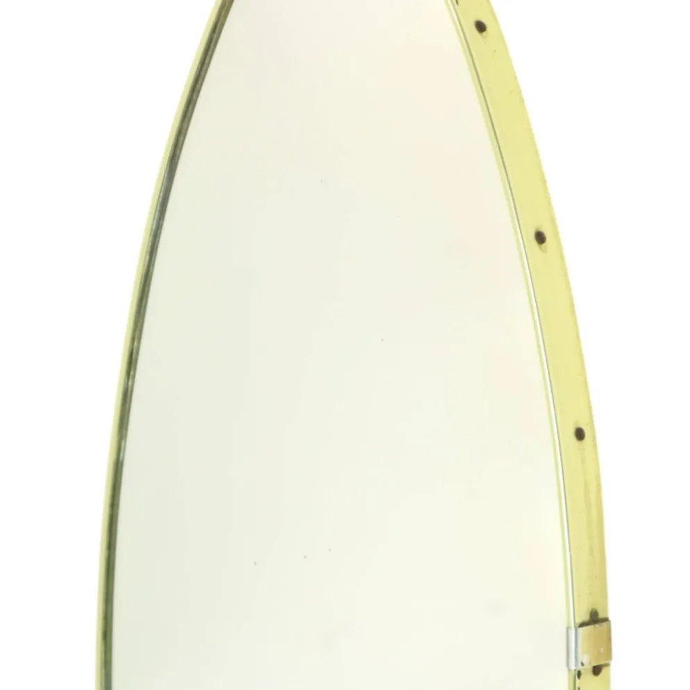 Miroir de forme libre moderne du milieu du siècle, style rockabilly des années 50