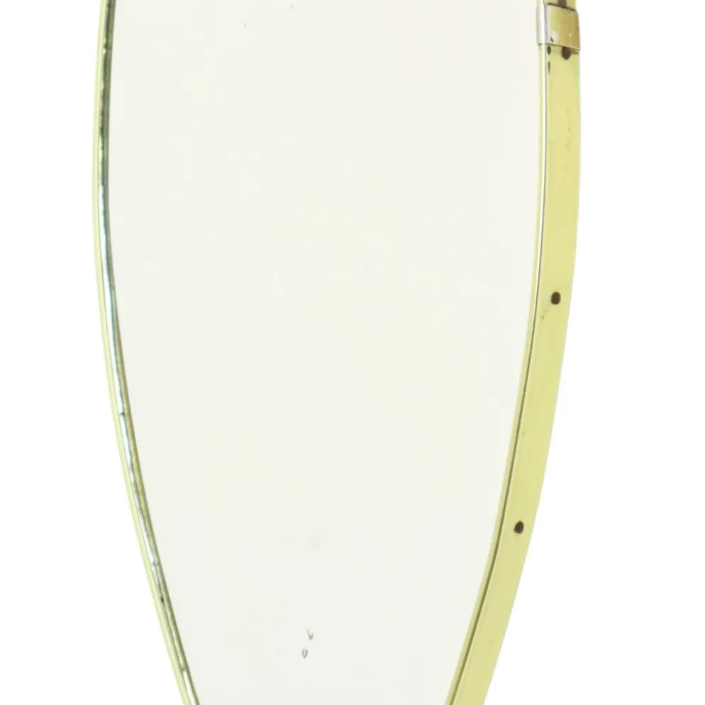 Miroir de forme libre moderne du milieu du siècle, style rockabilly des années 50