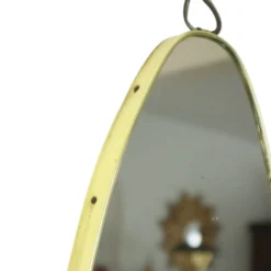 Miroir de forme libre moderne du milieu du siècle, style rockabilly des années 50