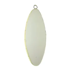 Miroir de forme libre moderne du milieu du siècle, style rockabilly des années 50