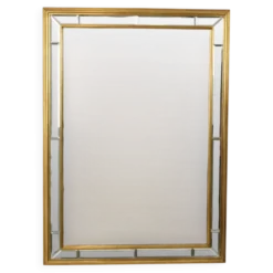 Miroir Deknudt Hollywood Regency vintage